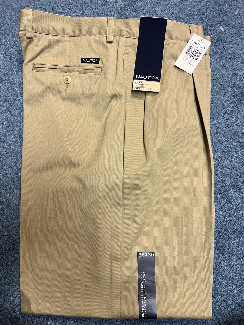 Nautica Men's Tan Chino Pants